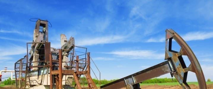 Abandoned oil well