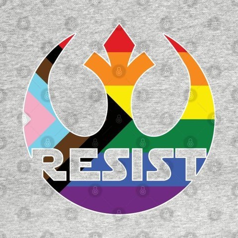 ALL TEES $16 NOW!

RESIST LGBTQI+ OPPRESSION - REBELLION RESISTANCE T-Shirt, Stickers and more
merch

https://www.teepublic.com/t-shirt/73077585-resist-lgbtqi-oppression-rebellion-resistance?store_id=2675636
#starwars #rogueone #rebellion #andor #resist #nokings #lgbtqi+ #humanrights #lgbt #trans #loveislove #tshirts #stickers #mugs #coffeemugs