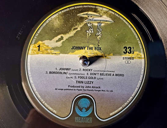 Vinyl label