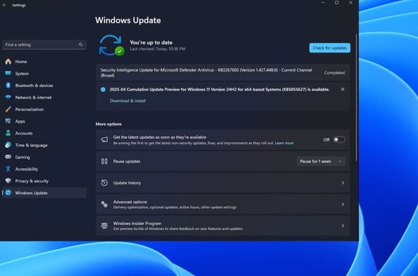 Windows 11  KB5055627 update for version 24H2, brings new AI features Recall, Click to do and intelligent text actions. It also brings many other changes and improvements like interactive widgets and lock-screen widgets in Windows 11 24H2.