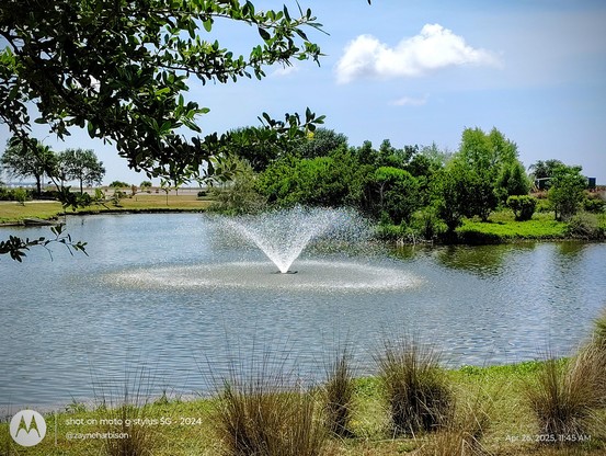 Fountain at the park