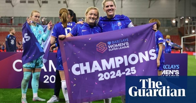 Chelsea win WSL title after Lucy Bronze goal sees off Manchester United | Women's Super League