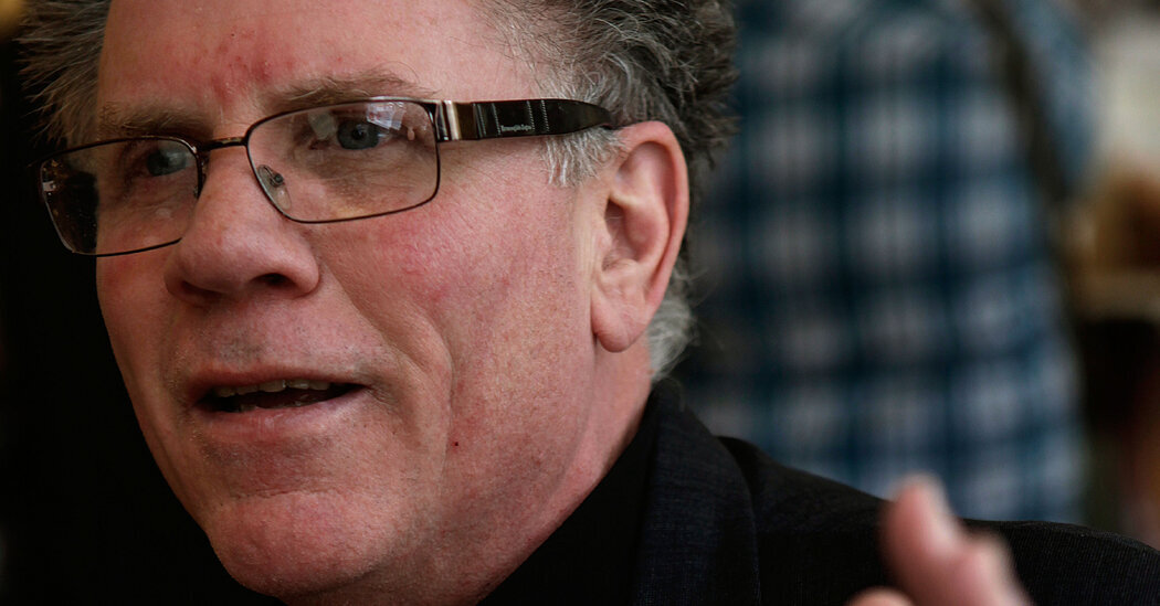 Robert W. McChesney in 2010. An influential media critic, he warned that when a few corporate giants come to dominate online information, they hold too much power over what people know of the world.