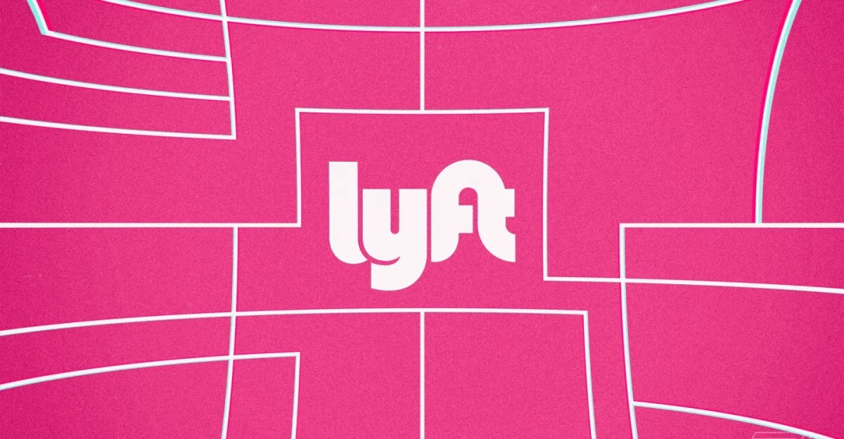 An illustration of the Lyft logo.