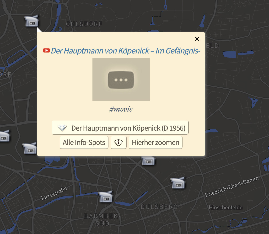 Keine Vorschau zum Hauptmann von Köpenick in youtube. Nur das 404-Bild.