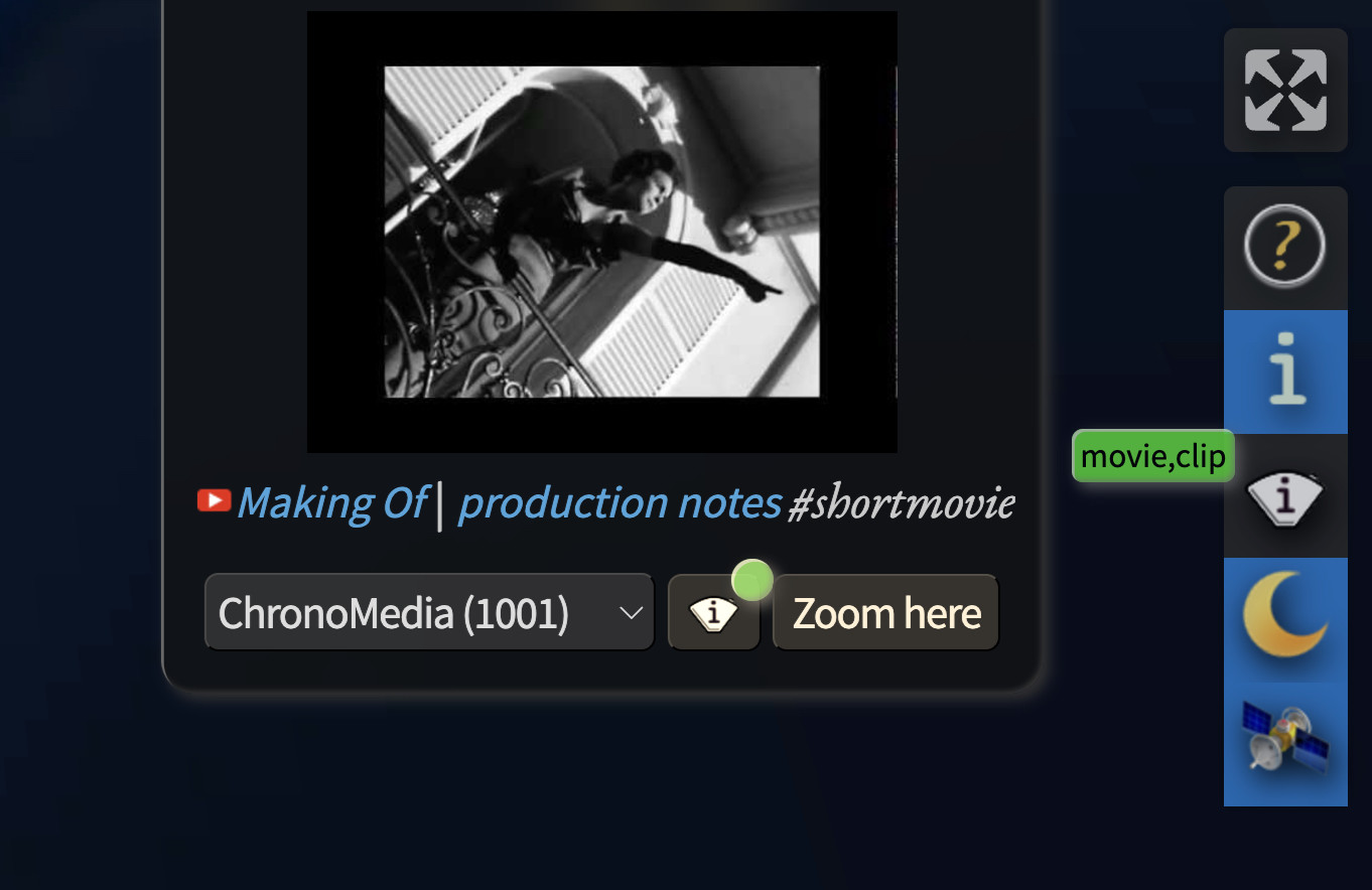 green flap on toolbar