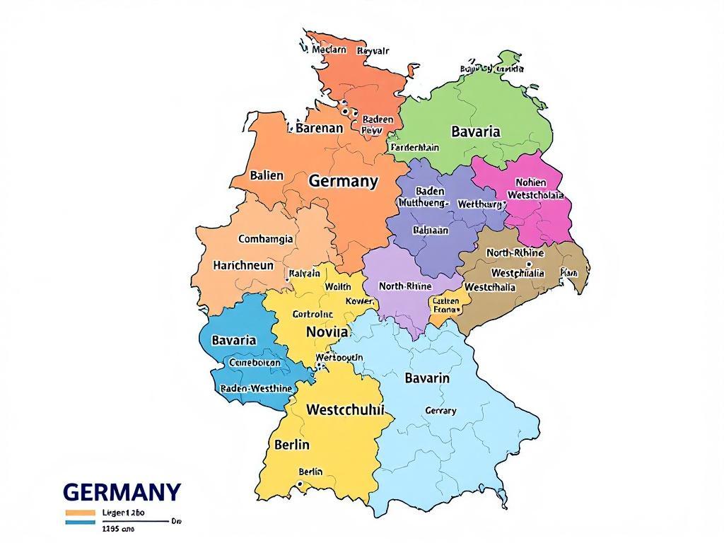 angebliche karte von Deutschland. alles durcheinander angebliche karte von Deutschland. alles durcheinander