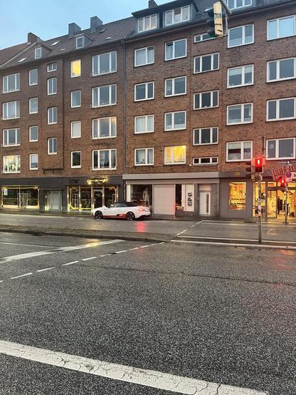 Falschparker auf einen Radweg an Exerzierplatz