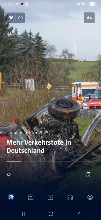 Mehr Verkehrstote in Deutschland