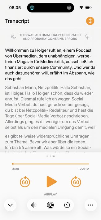Posted media