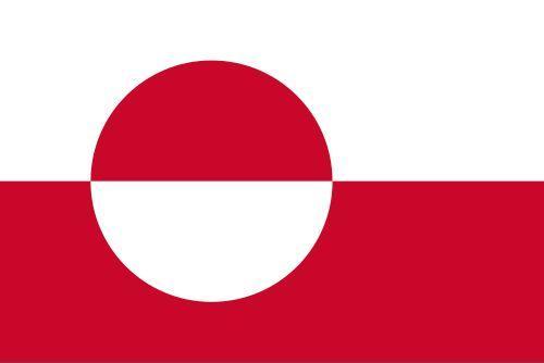 Grönlands Flagge