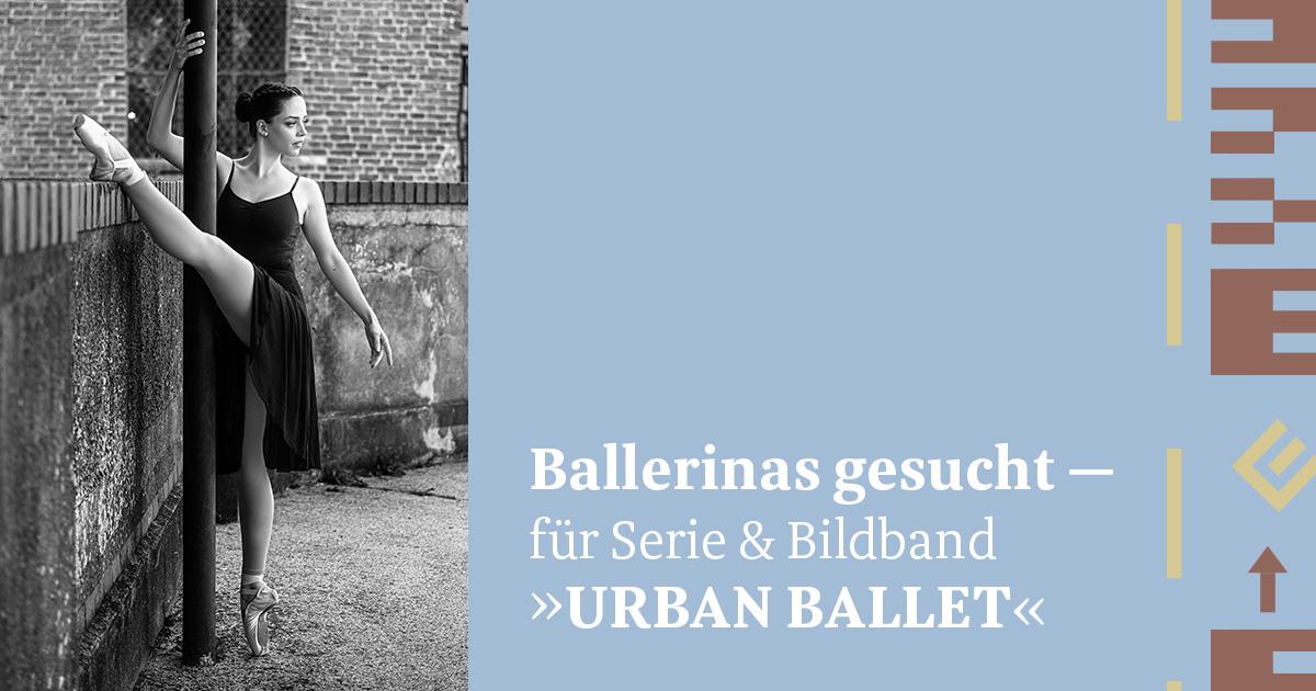 Balletttänzerin im urbanen Raum