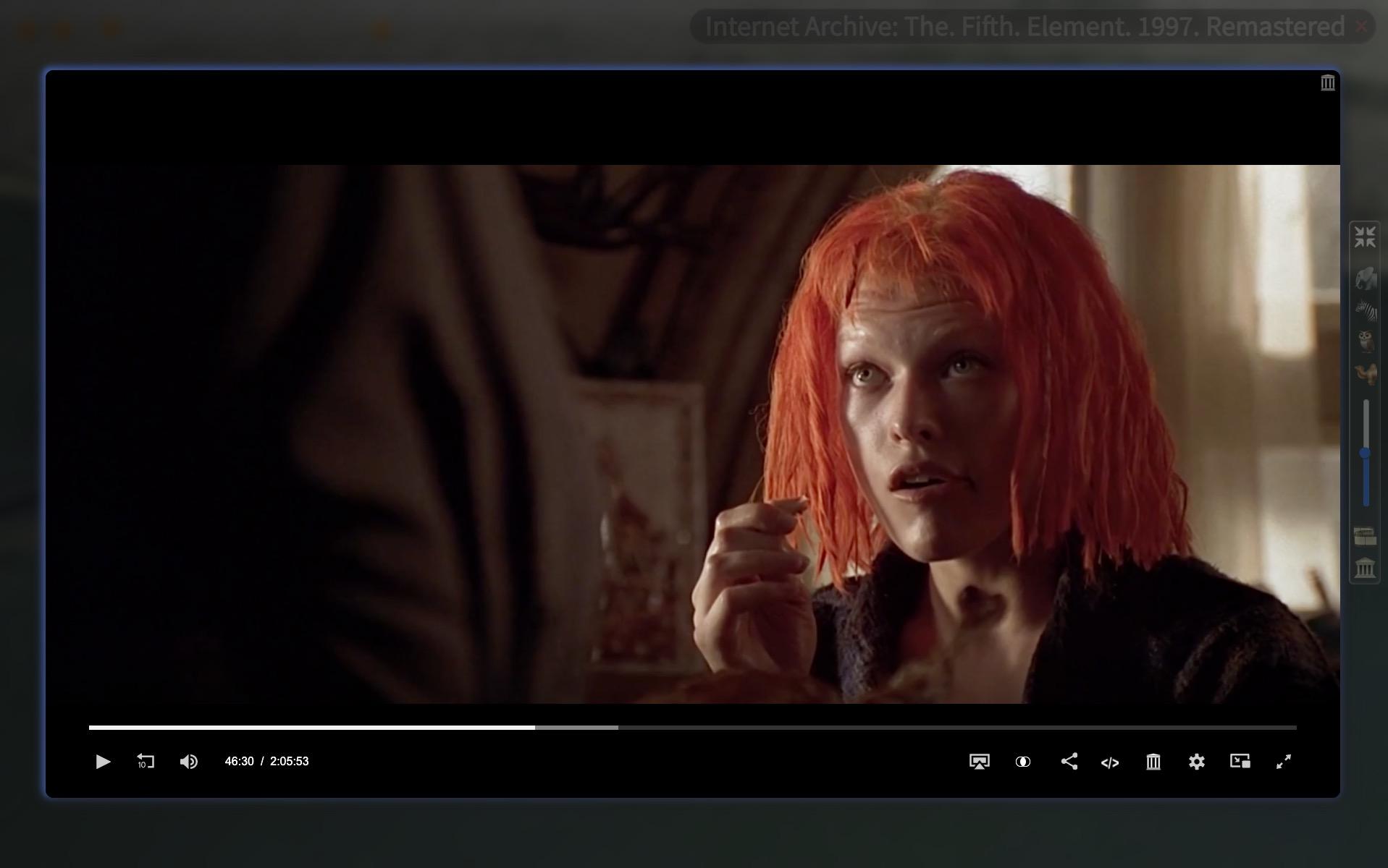 head of young woman with orange hair.